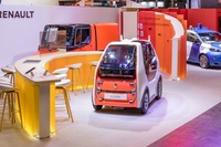 ルノー、EZ-POD 発表…ファースト&ラストマイルの小型自動運転EV提案 画像