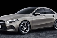 メルセデスベンツ Aクラス 新型、歴代初のセダンを生産開始 画像