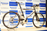 富裕層に新たなライフスタイルを…パナソニック チタン 自転車 画像