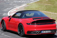 ポルシェ 911タルガ4 に最強の「GTS」、新型をスクープ!100km/hまで3.5秒 画像