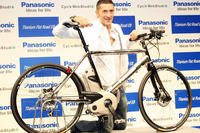 ウェブ販売とアフターサービス…パナソニック チタン 自転車 画像