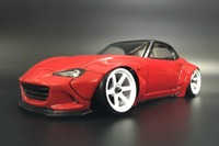 パンデムフルエアロ装着のMDロードスター、1/10 RCカー用ボディで登場 6月下旬 画像