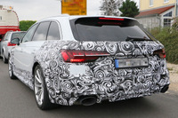 アウディ A4 改良新型に最後のワンピース!スーパーワゴン「RS4」に大接近 画像