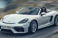 ポルシェ、718 スパイダー と 718 ケイマン GT4 発表…6気筒ボクサーエンジンが復活 画像