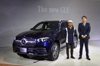 【メルセデスベンツ GLE 新型】上野社長「本当にユーティリティにフォーカスした1台」 画像