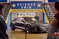 アウディのEVスポーツコンセプト、映画『スパイダーマン』最新作に起用 画像