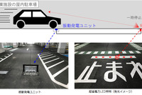 車両振動で発電するユニットを開発---発電機を路面に埋め込み 画像