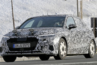 アウディ A3 次期型、発表は2019年内か…テスト車はEV?それとも 画像