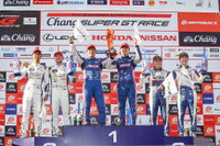 【SUPER GT 第4戦】GT500クラスはまたもレクサスが表彰台独占、WAKO'S号の大嶋&山下が勝利…GT300優勝は星野&石川GT-R 画像