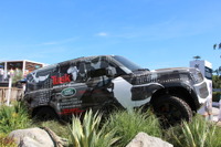 ランドローバー ディフェンダー 新型、迷彩ながら登場…グッドウッド2019 画像
