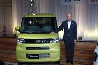 【ダイハツ タント 新型】奥平社長「(ライバル車と)十分戦っていける」…秋にはトヨタ車含むDNGA第2弾も 画像