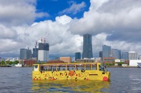 【夏休み】水陸両用バス「スカイダック」が「ピカチュウ」に変身 画像