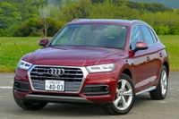 【アウディ Q5ディーゼル 新型試乗】ディーゼルを忘れさせる滑らかさと身軽さ…島崎七生人 画像