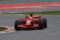 シューマッハがF2008をテスト 3番手タイム 画像