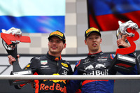【ホンダF1】レッドブル優勝にトロロッソ3位、あの“セナ時代”1992年以来となるダブル表彰台&年間複数勝利を達成 画像