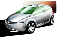 【デトロイトショー2002出品車】新型日産『クエスト』、ルノーとの設計共通は? 画像