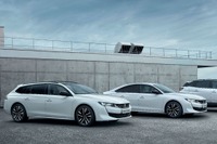 プジョー 508 と 508 SW 新型のPHV、燃費は76.9km/リットルと確定 画像