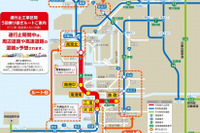 阪神高速 4号湾岸線、南港北-大浜でリニューアル工事 11月20-30日通行止 画像