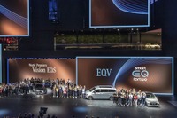メルセデス ベンツの次世代電動車、バッテリーは100%再生可能エネルギーからの電力で生産へ 画像