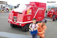 実物大パトレイバー登場「ぼうさいモーターショー」 9月23日 画像