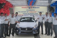 スズキ、インド最大の輸出拠点から100万台目を出荷… スイフト の4ドアセダン 画像