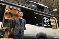 大人4名分独立就寝スペース、アンバサダーGAKU-MCのGAKU号…カートラジャパン2019 画像