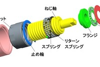 ジェイテクト、電動ブレーキ用「非循環ボールねじ」を開発 回生ブレーキの効率向上 画像