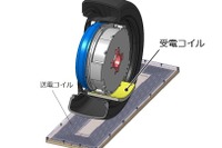 走行中にワイヤレス給電、インホイールモーターに ブリヂストンなど開発を加速 画像