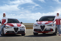 アルファロメオ ジュリア&ステルヴィオ、F1参戦記念の限定車発売へ 画像