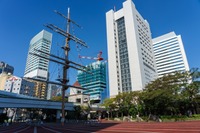 鉄道と船とオンデマンドモビリティをシームレスに使うMaaS 竹芝エリアで実証実験を実施 画像