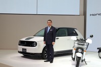 ホンダ八郷社長「高効率電動化技術 ホンダ イー テクノロジー を展開」…東京モーターショー2019 画像