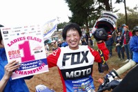 全日本MXレディース、ヤマハの本田七海選手が初のチャンピオン獲得 画像