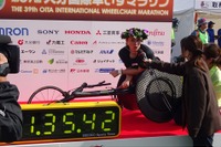 大分国際車いすマラソン2019、シャー選手が女子世界記録で優勝… ホンダグループ支援 画像