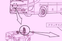 大型バス 日野セレガ/いすゞガーラ、1万7000台をリコール 補助ブレーキが効かなくなるおそれ 画像