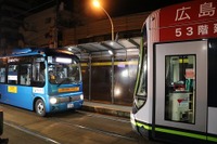 路面電車と自動運転バスが協調、公道実証実験が成功 世界初 画像