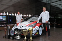 【WRC】トヨタがシーズンエンド会見を実施…初戴冠のタナク「夢が叶った。勝てる自信を常にもって戦えた」 画像