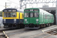 池上線・東急多摩川線に「緑の電車」運行開始…復刻色第2弾、初代3000系をイメージ 画像