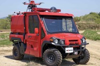 モリタの小型オフロード消防車、ドイツデザイン賞で優秀賞を受賞 画像
