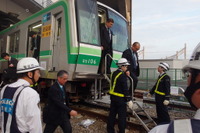 東京メトロ、異常時訓練を実施…国際的なスポーツイベント中に、列車内で爆発［フォトレポート］ 画像
