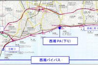 台風19号被災の西湘PA、仮設駐車場・トイレで閉鎖解除へ 完全復旧は未定 画像