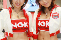 【東京モーターサイクルショー08】コンパニオン写真蔵…NGK スパークガールズ 画像