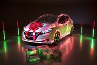 日産 リーフ、歩行者警告音でクリスマスソング［動画］ 画像