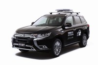 「NERV災害対策車両」初号機、2020年2月発進 アウトランダーPHEV に通信設備搭載 画像
