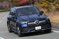 【メルセデスベンツ GLE 新型試乗】原点回帰してオフロード性能が強調された…中村孝仁 画像