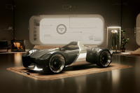 トヨタ、未来の電動スポーツカー『e-RACER』提案へ…CES 2020 画像