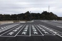 新東名高速 静岡SA・浜松SAの駐車場整備が完了 ダブル連結トラック優先駐車マスも設置 画像