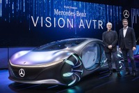 メルセデスベンツと映画『アバター』が自動運転EV、カニのように横移動が可能…CES 2020 画像