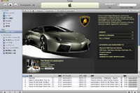 ランボルギーニ、iTunesに「THE WORLD OF LAMBORGHINI」を開設 画像