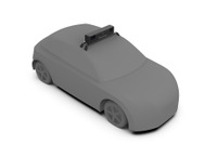 屋根に載せるだけで3D空間データが収集できる「LiDAR kit」、パイオニアが開発…CES 2020 画像