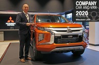 三菱 L200 新型、「ベストピックアップ2020」に選出…英誌 画像